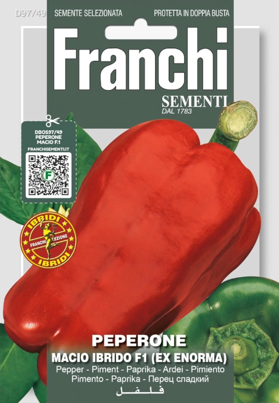 Papryka Macio F1 nasiona 0,15g - FRANCHI sklep rajogrodnika